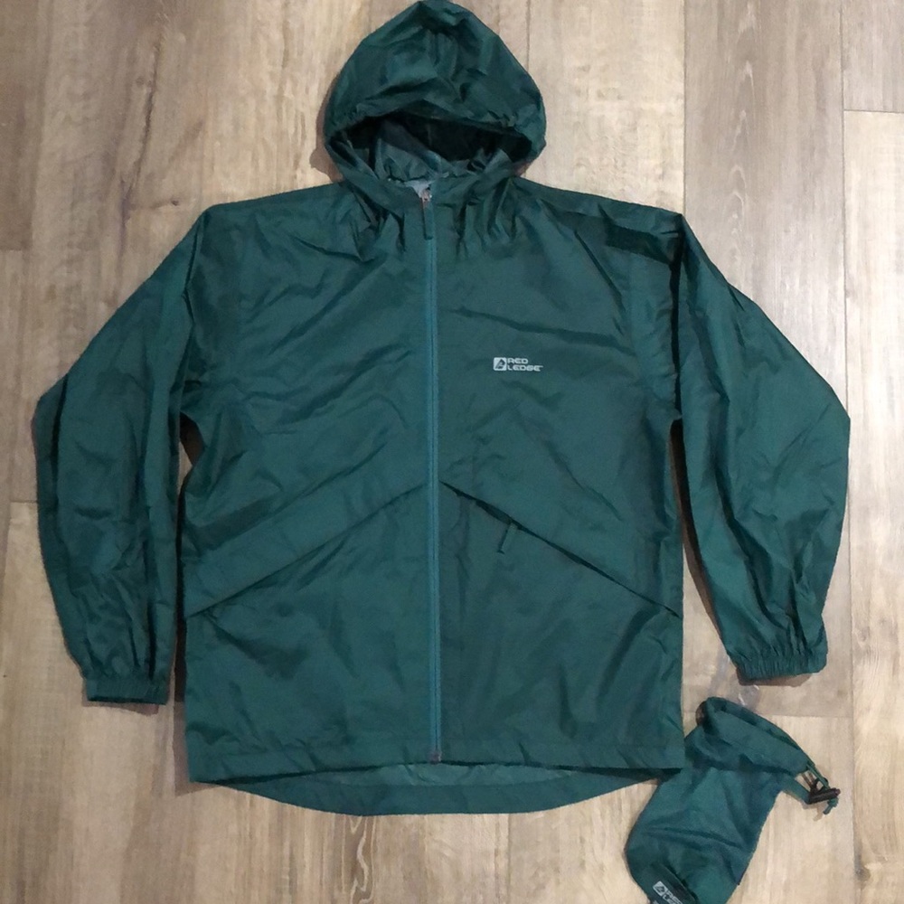 NWOT! - RED LEDGE Thunderlight Hiking/Camping Packable Hooded Full-Zip Jacket